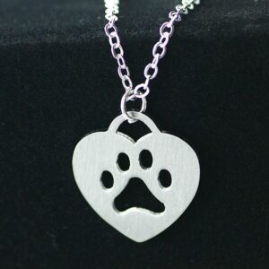 Hjärta Tass Halsband - Bild 3